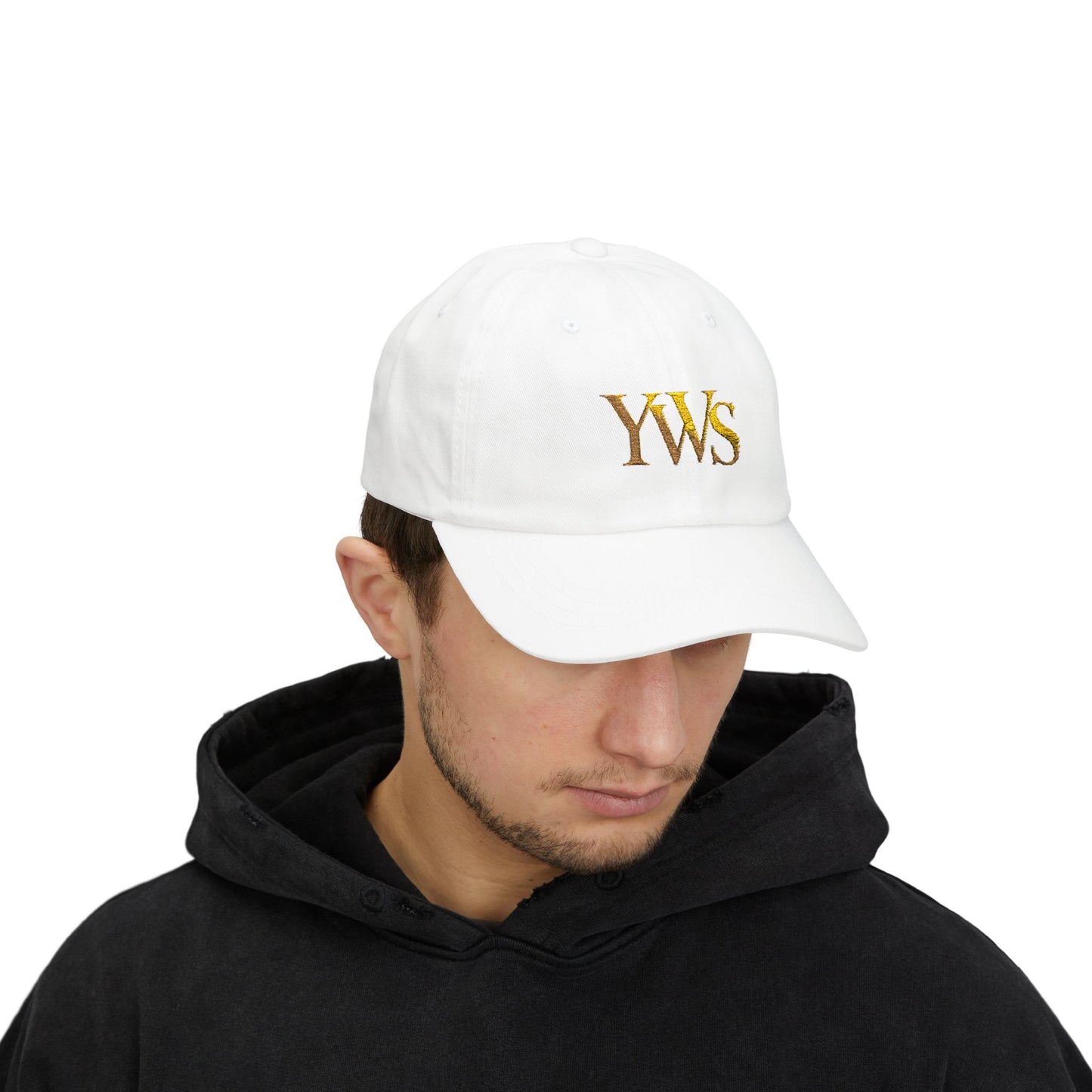 Embroidered Gold 'YWS' Classic Cap
