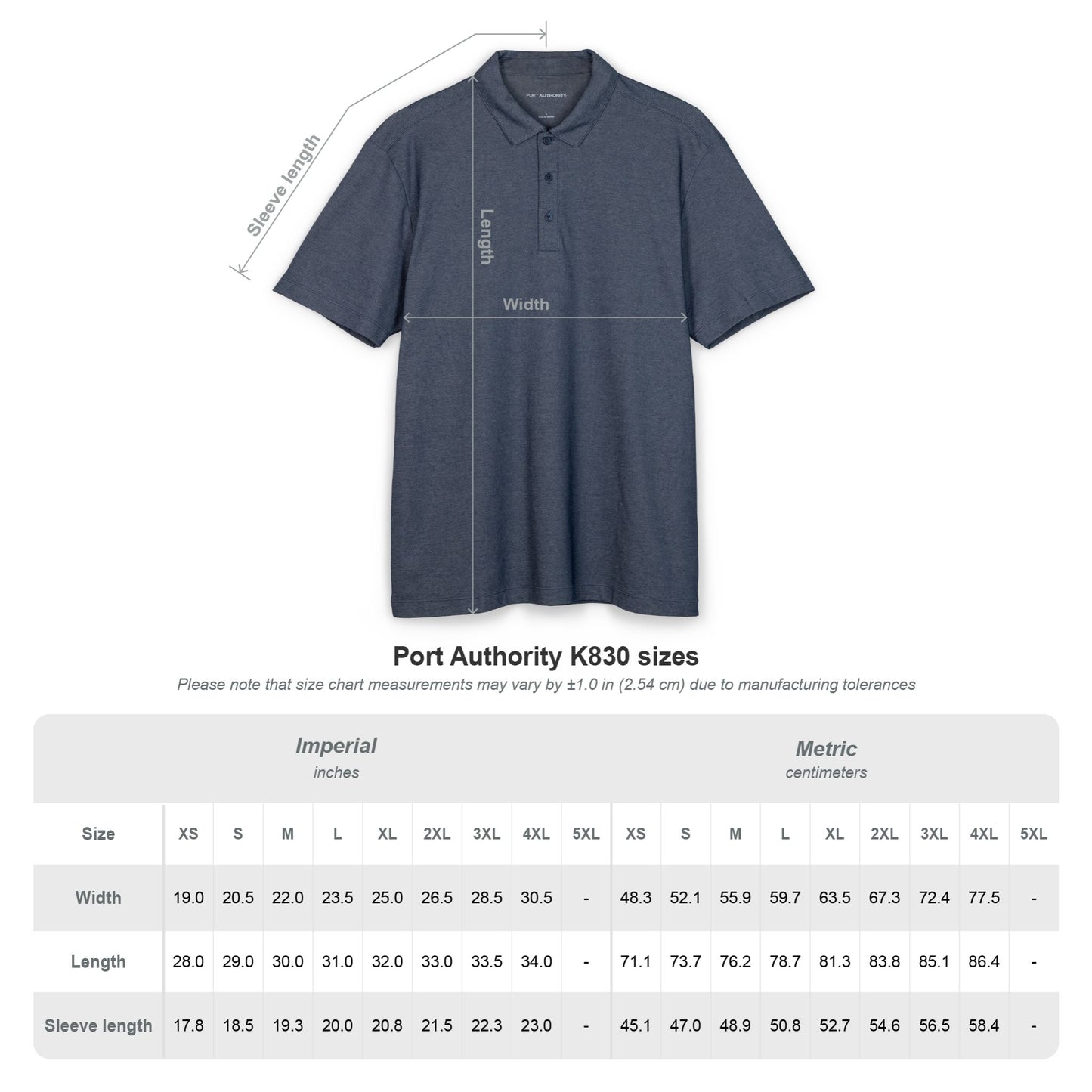 Port Authority® Fine Pique Blend Polo